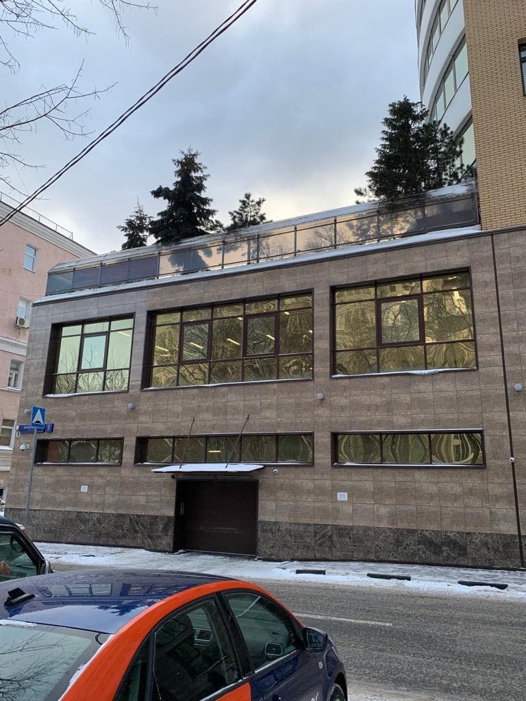 фасад дома, здание по адресу г Москва, Октябрьский пер, д 5